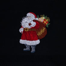 Lade das Bild in den Galerie-Viewer, Geschirrtuch Weihnachtsmann, schwarz
