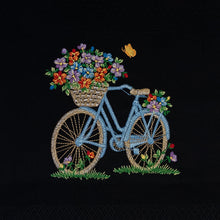 Load image into Gallery viewer, Geschirrtuch Fahrrad, schwarz

