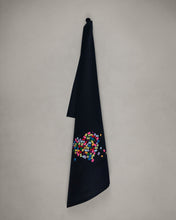 Load image into Gallery viewer, Geschirrtuch Heart of Butterfly, schwarz
