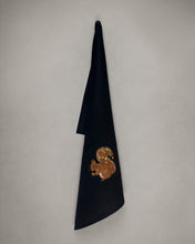 Lade das Bild in den Galerie-Viewer, Geschirrtuch Weihnachtseichhörnchen, schwarz
