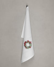 Lade das Bild in den Galerie-Viewer, Geschirrtuch Adventskranz, weiß
