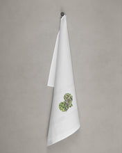 Load image into Gallery viewer, Artichoke tea towel, white
