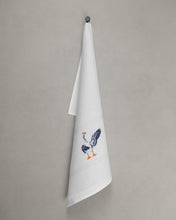 Load image into Gallery viewer, Tea towel goose, white
