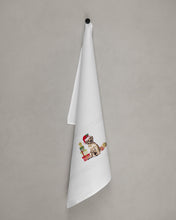 Lade das Bild in den Galerie-Viewer, Geschirrtuch Weihnachtshund, weiß
