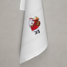 Lade das Bild in den Galerie-Viewer, Geschirrtuch Weihnachtsmann, weiß
