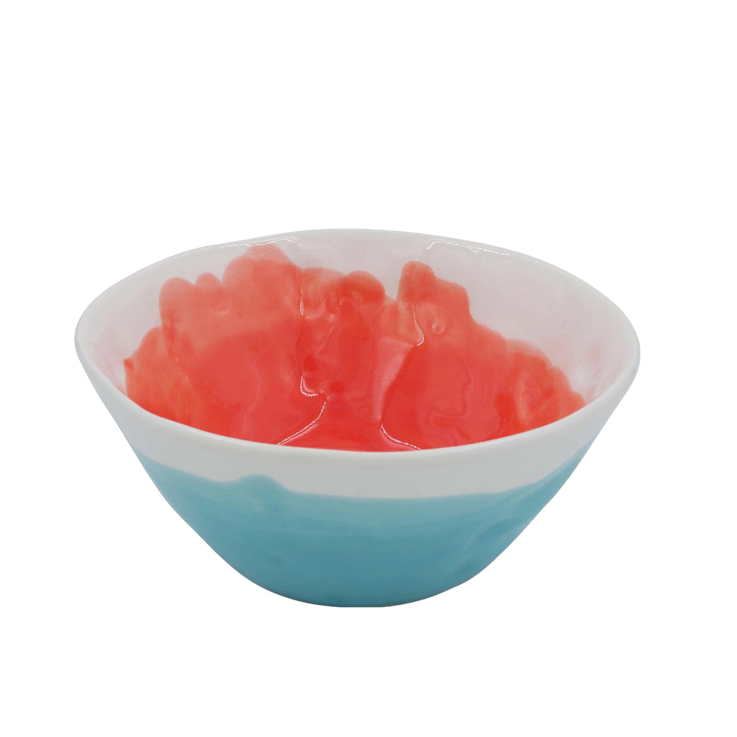 Color Bowl S Blue/Coral