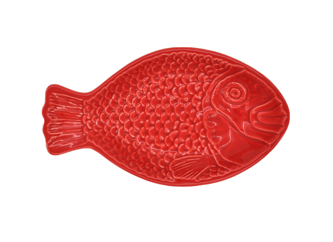 Fischplatte Rot klein