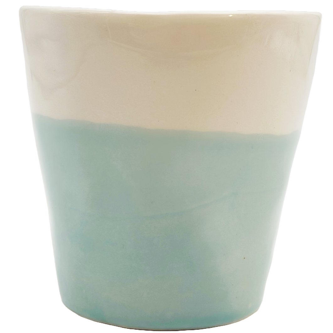 Color Coffee Cup XL Turquoise/Rose