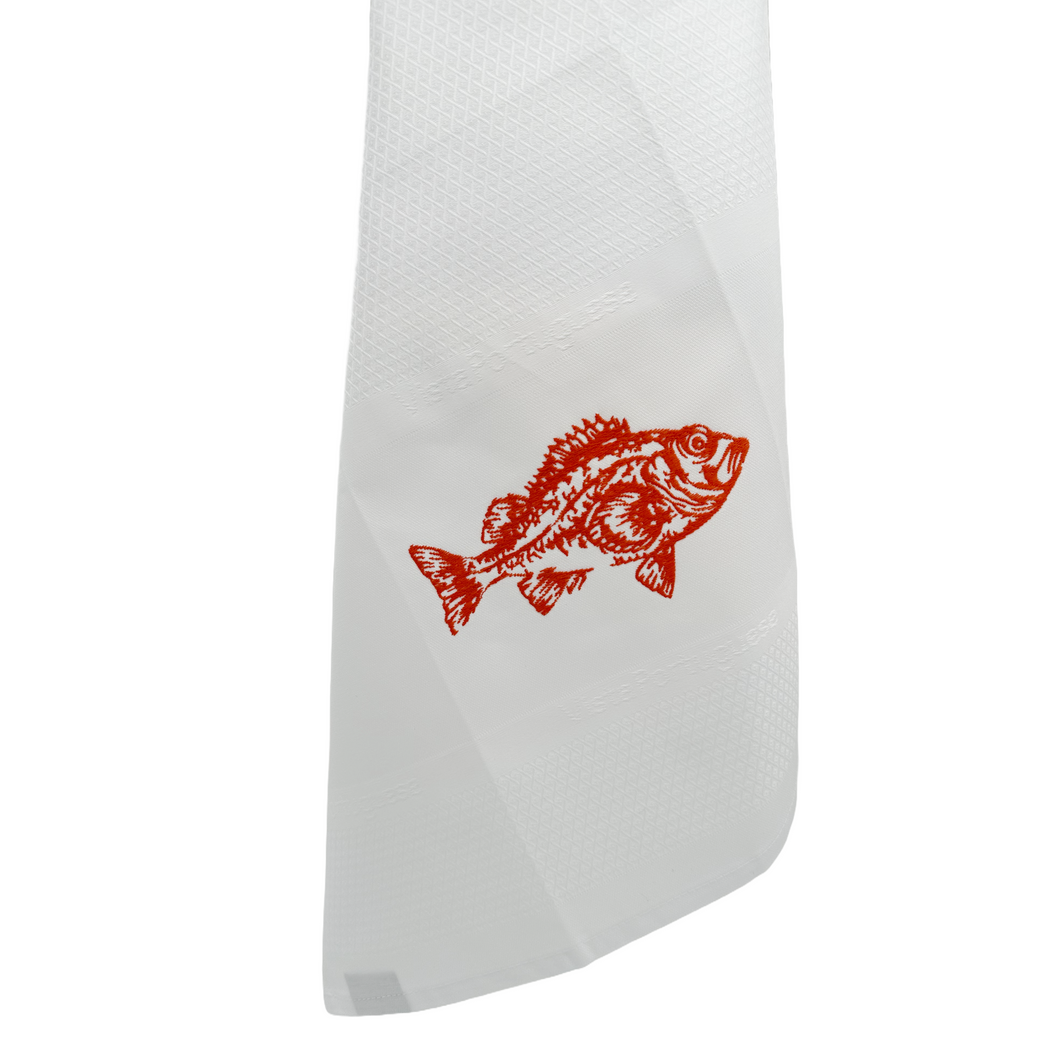 Geschirrtuch Colorfish Coral, Weiß