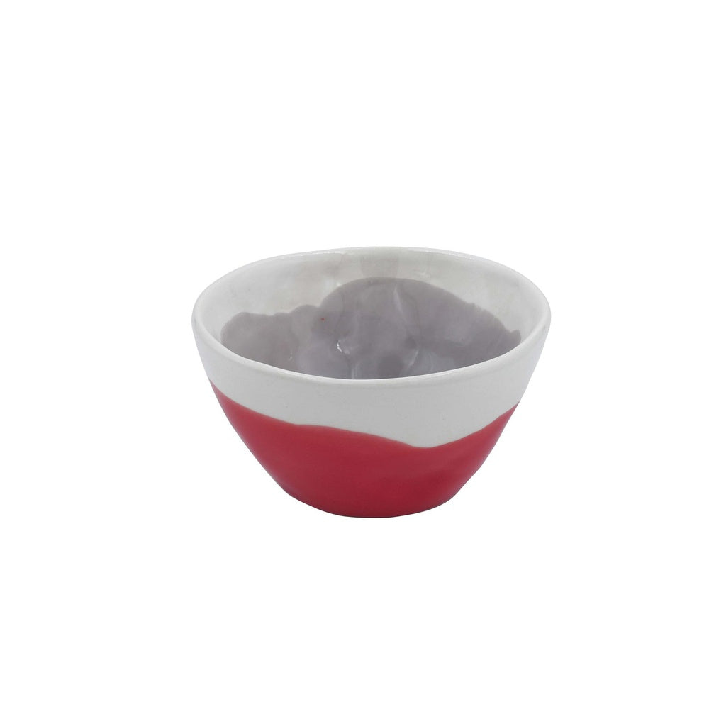 Color Mini Bowl Red/Grey
