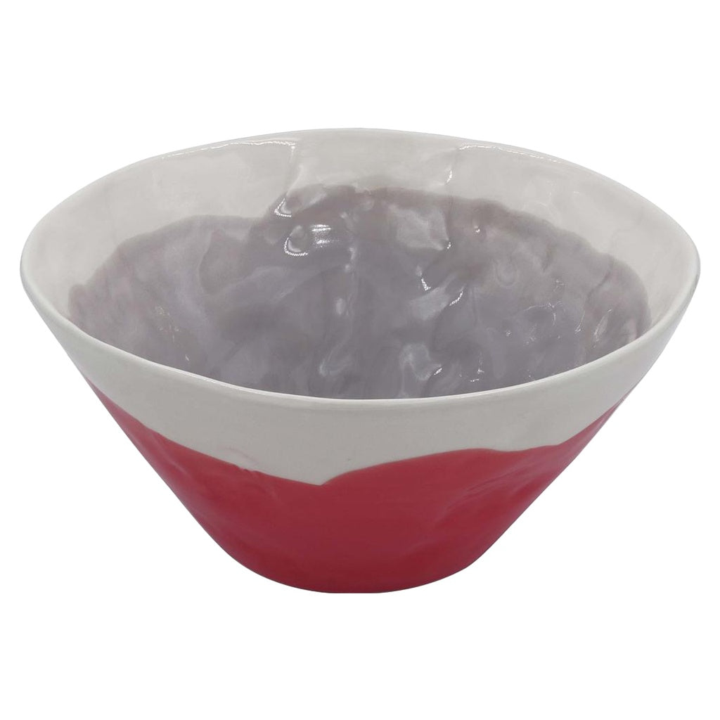 Color Bowl M Red/Grey