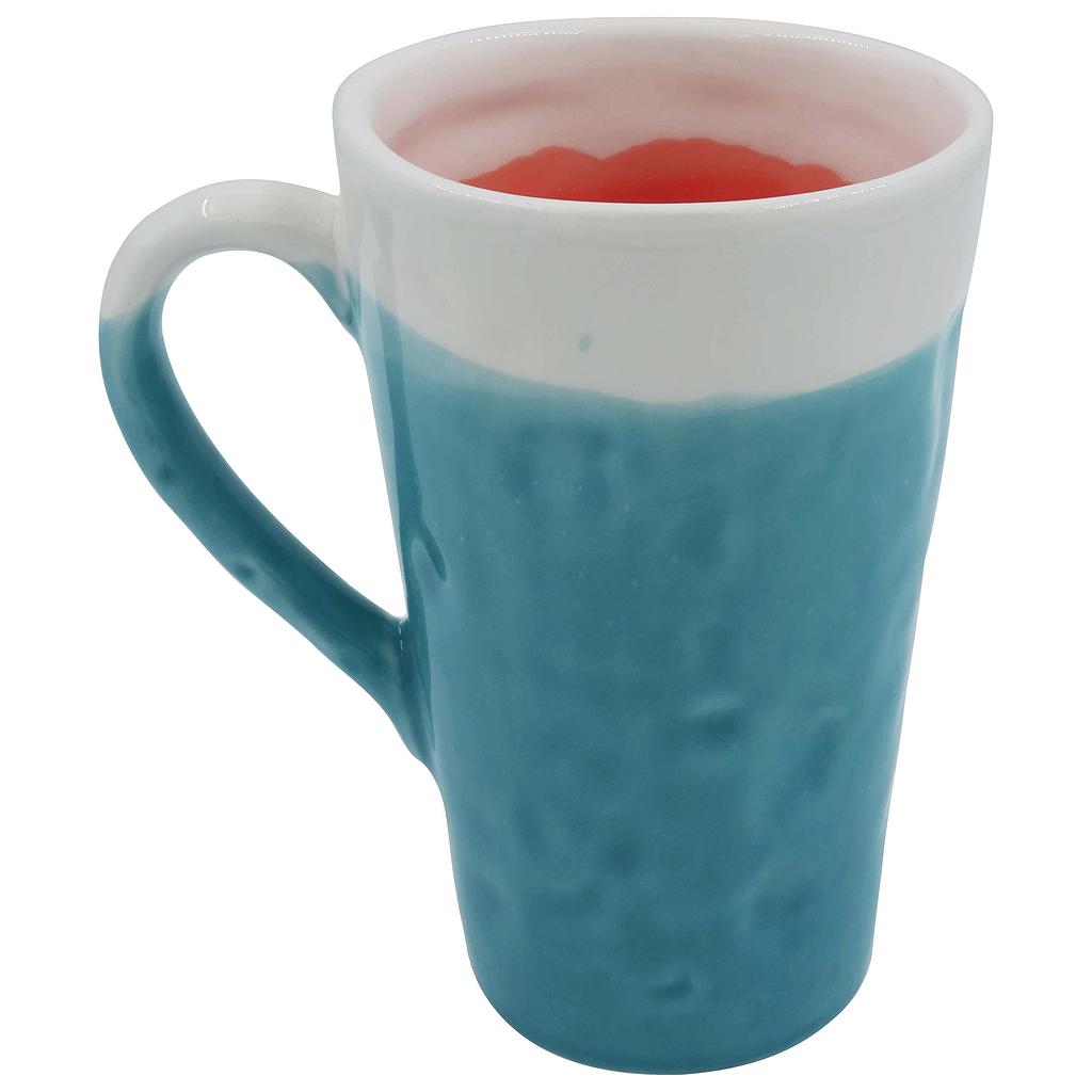 Color Mug XL Blue/Coral
