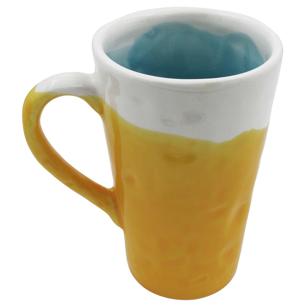 Color Mug XL Yellow/Blue