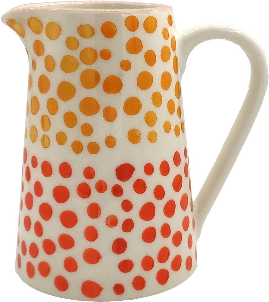 Multicolor Graphics Pitcher S - Dots coral yellow