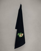 Lade das Bild in den Galerie-Viewer, Geschirrtuch Avocado, schwarz
