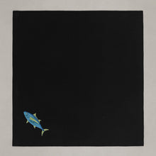 Lade das Bild in den Galerie-Viewer, Serviette Thunfisch, schwarz
