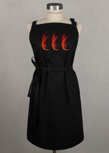 Lade das Bild in den Galerie-Viewer, Schürze Garnelen, schwarz
