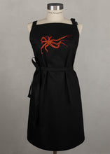 Lade das Bild in den Galerie-Viewer, Schürze Oktopus, schwarz
