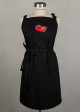 Lade das Bild in den Galerie-Viewer, Schürze Tomate, schwarz
