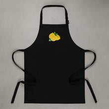 Lade das Bild in den Galerie-Viewer, Schürze Zitrone, schwarz
