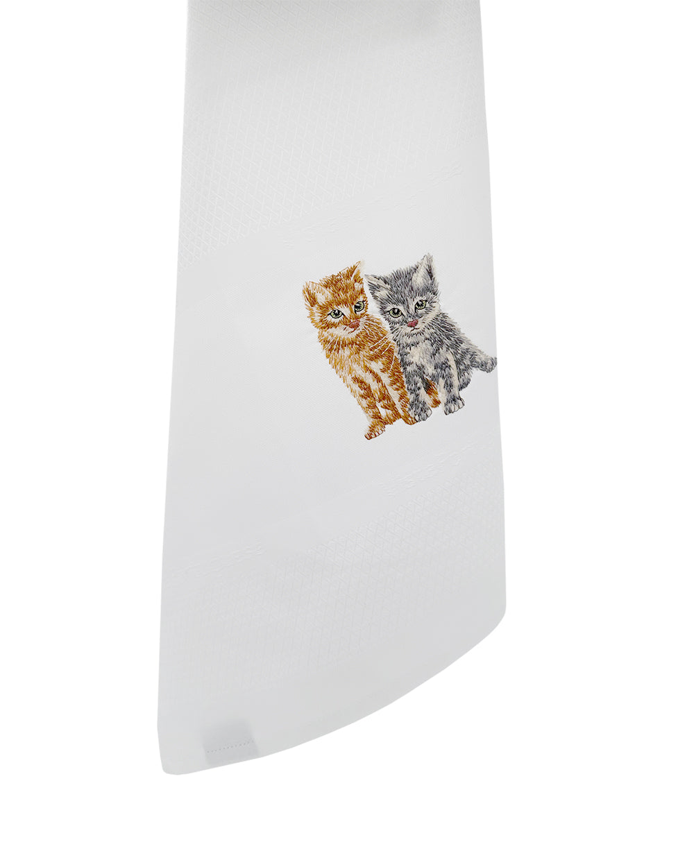 Geschirrtuch Katzen, weiß