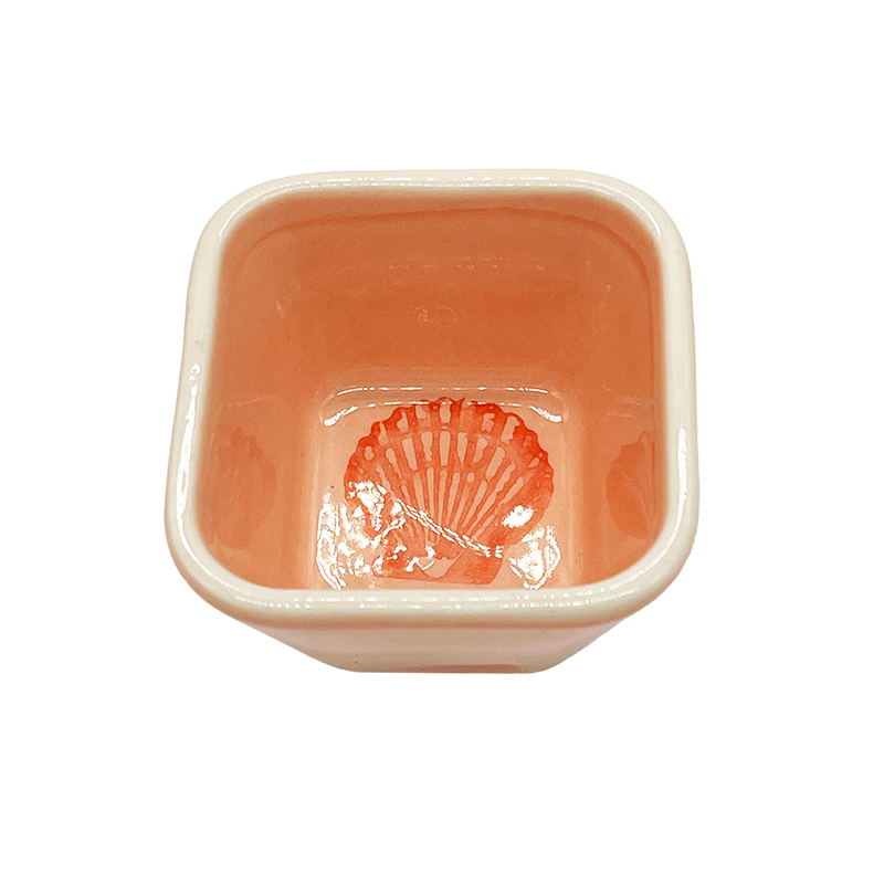 Recife Mini Square Cup coral