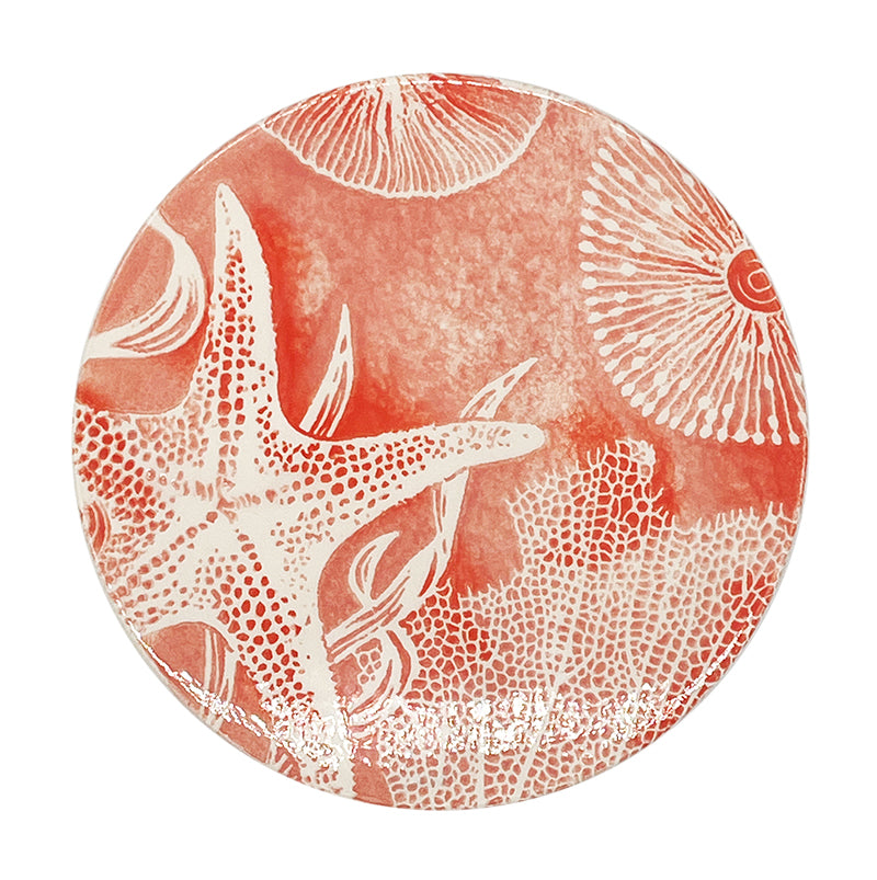 Recife Plate Mat S coral