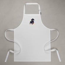 Lade das Bild in den Galerie-Viewer, Schürze Dackel, weiß
