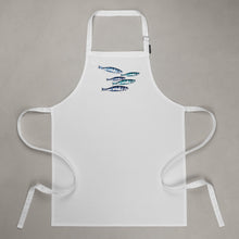 Lade das Bild in den Galerie-Viewer, Schürze Sardinenschwarm, weiß
