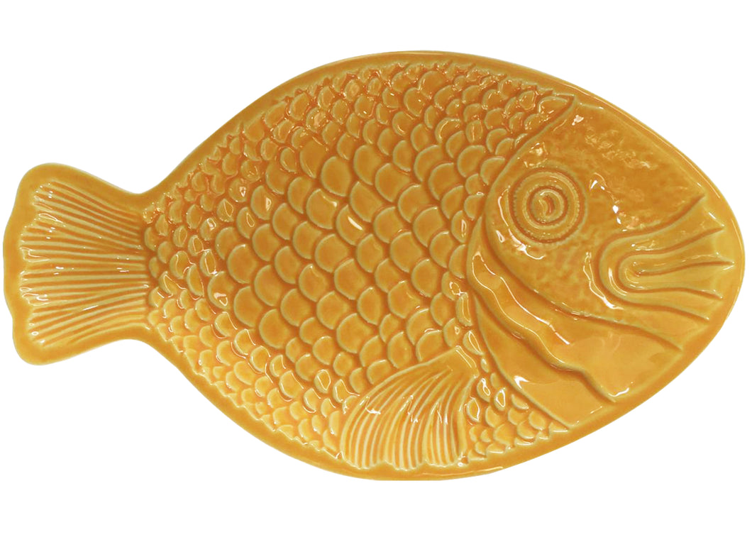 Fischplatte Weizengelb groß